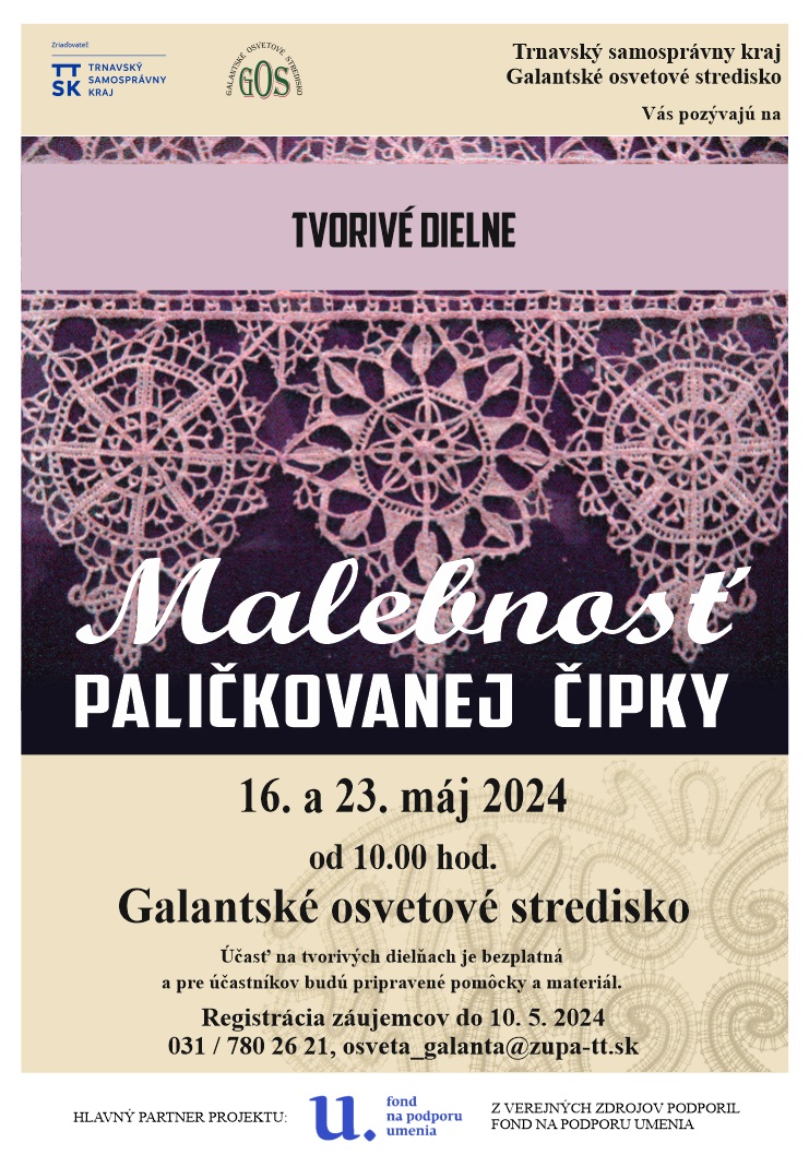 Malebnosť paličkovanej čipky