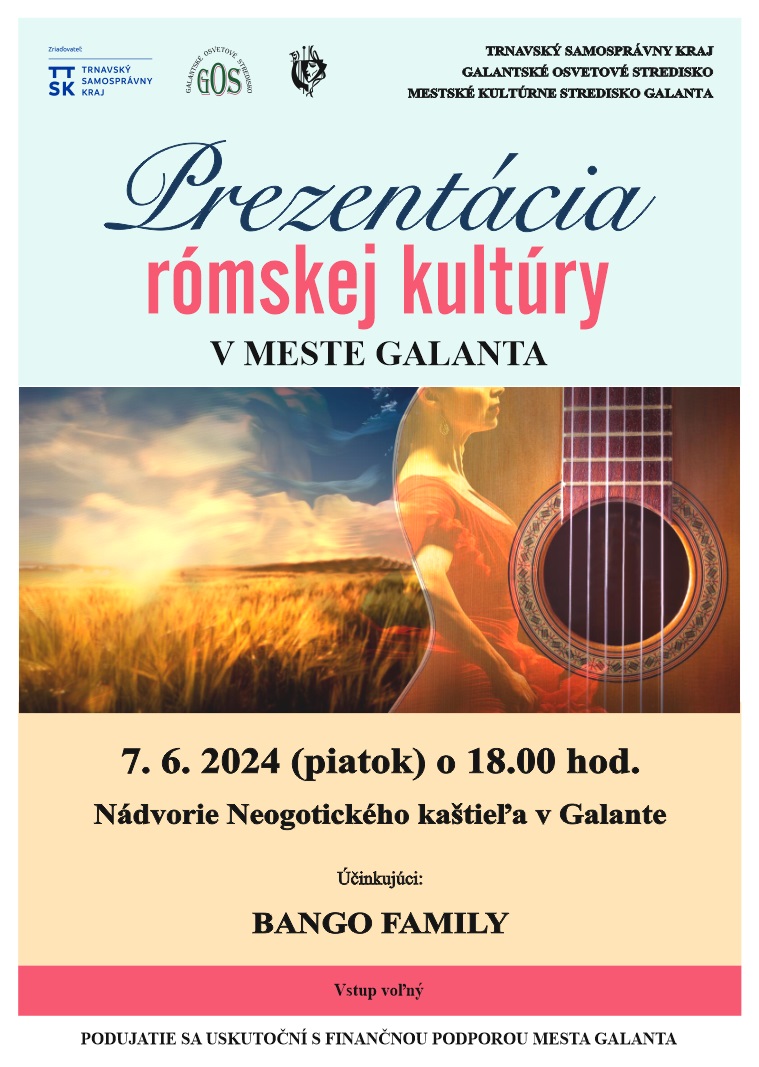 Prezentácia rómskej kultúry v meste Galanta