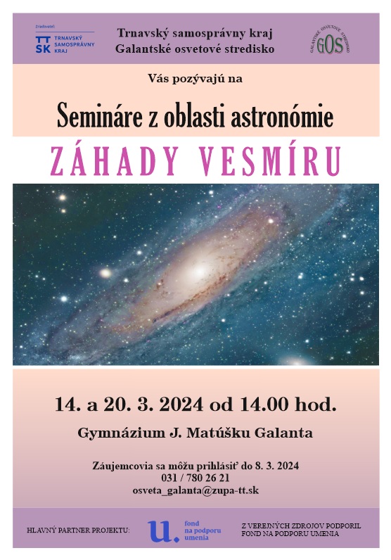 Záhady vesmíru 2024