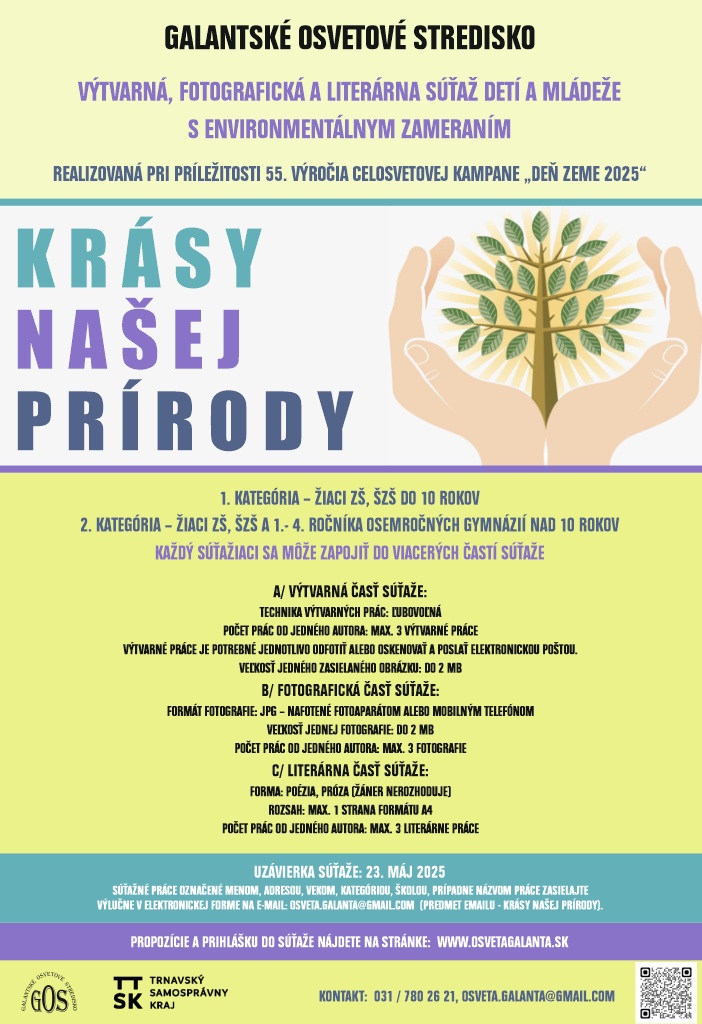 Krásy našej prírody 2025 - 5. ročník
