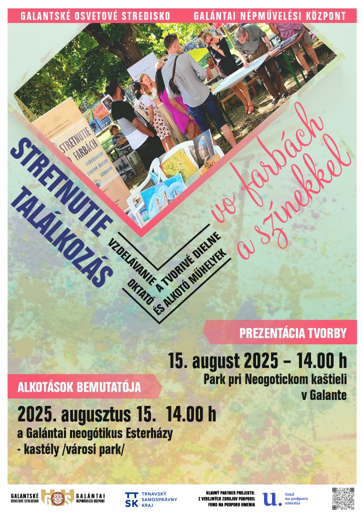 Stretnutie vo farbách - prezentácia tvorby