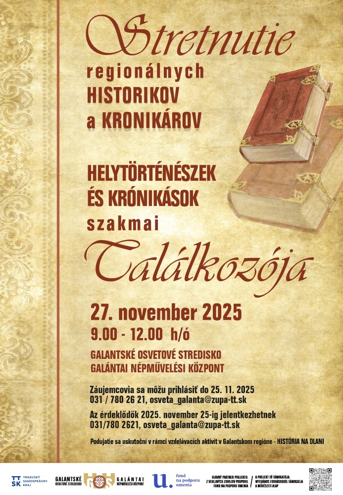 Stretnutie regionálnych historikov a kronikárov