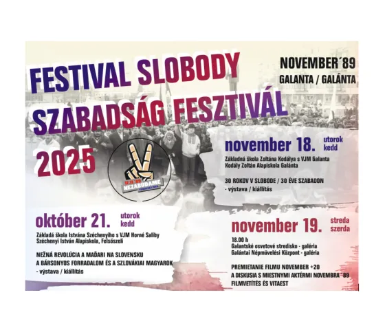 FREEDOM FESTIVAL - NOVEMBER 89