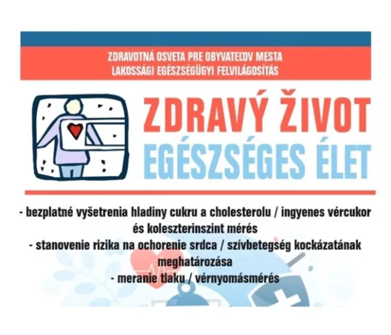 EGÉSZSÉGES ÉLET – LAKOSSÁGI EGÉSZSÉGÜGYI FELVILÁGOSÍTÁS