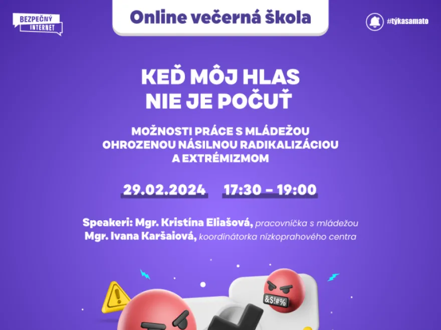 Vzdelávanie online - Február 2024