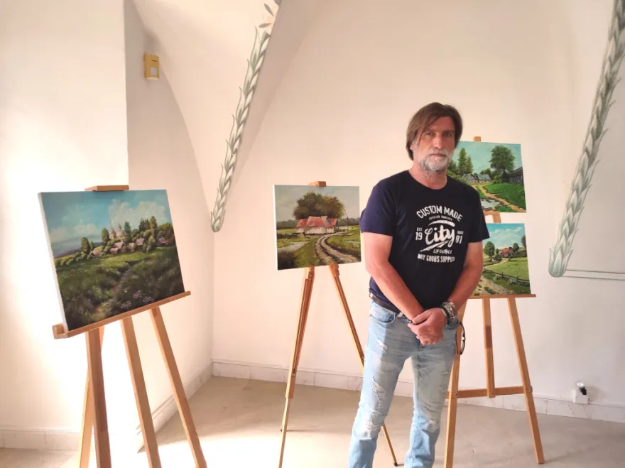 Marián Klačan – výstava diel člena Klubu výtvarníkov Galantská paleta