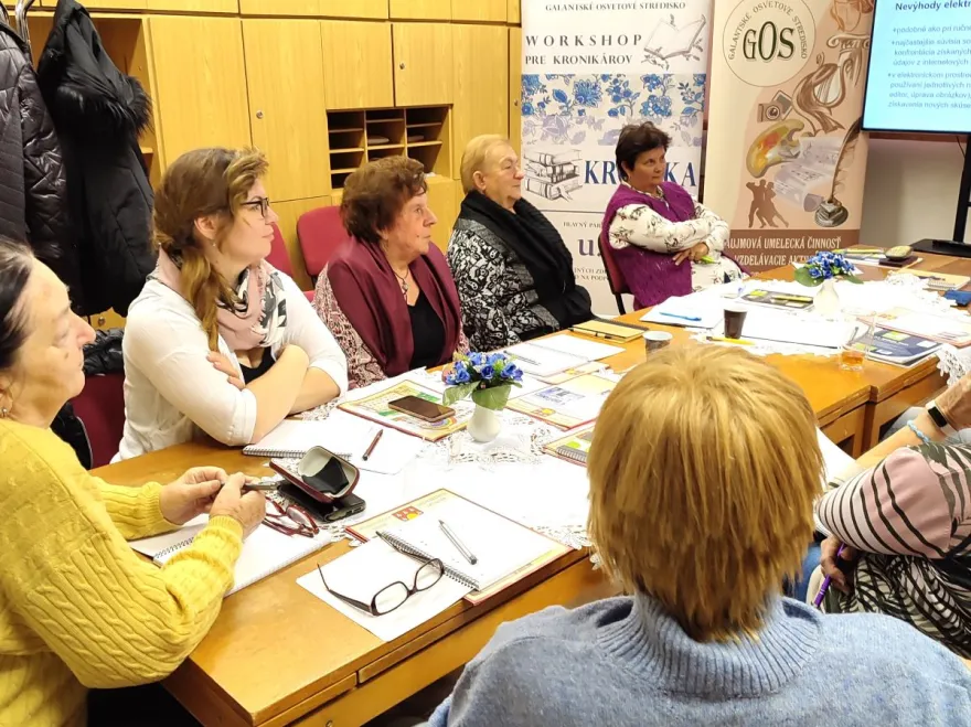 KRONIKA 2024 - workshop pre kronikárov