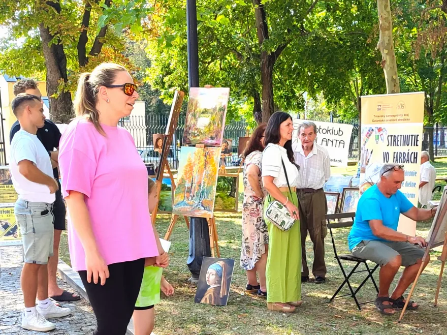Stretnutie vo farbách 2025 - prezentácia tvorby