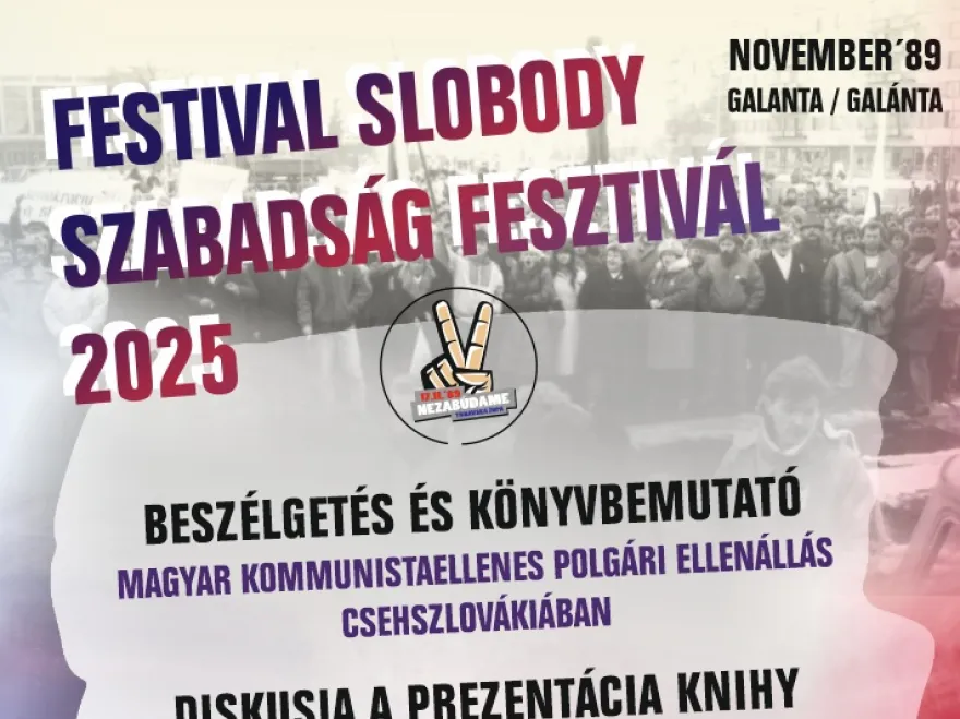 FESTIVAL SLOBODY - NOVEMBER 89 